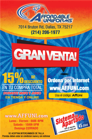 Affordable Uniforms Promo